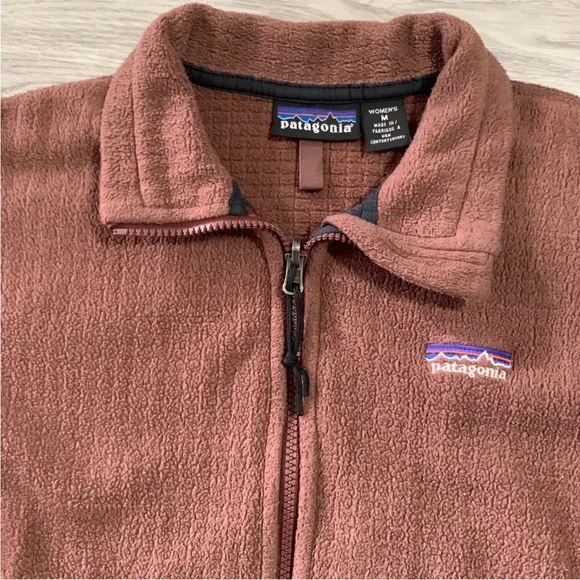 Vintage Patagonia Zip Up Fleece Light Weight Jacket Women’s Size Medium - Picture 3 of 7